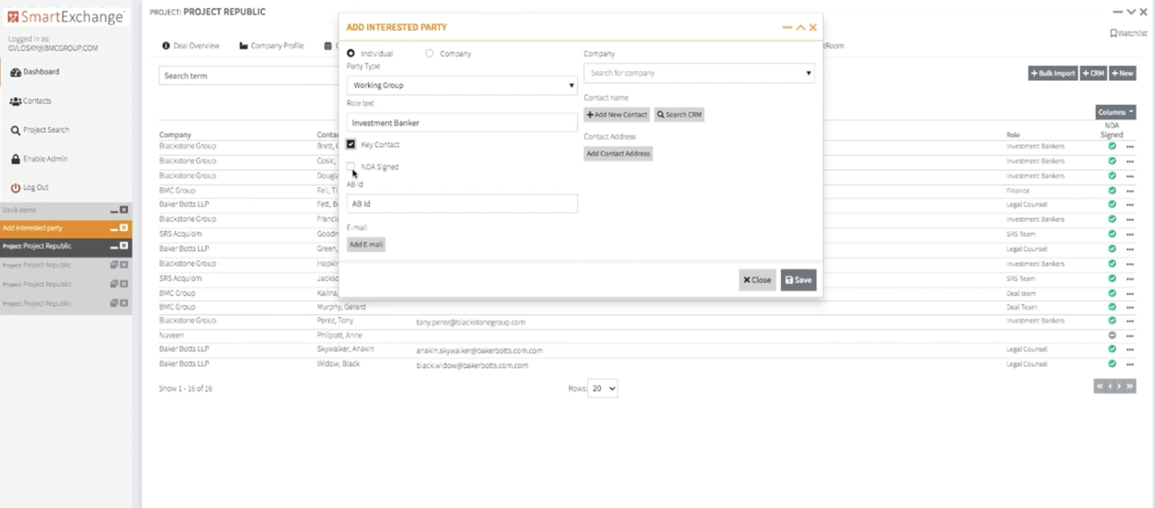 SmartExchange Screenshot